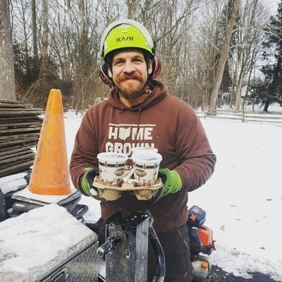 Food for local "Yours Truly" restaurant delivered to a jobsite on Chagrin River Rd.